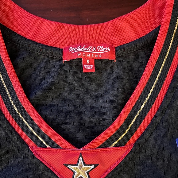 Women’s Mitchell and Ness Hardwood Classic AUTHENTIC Allen Iverson Jersey - Picture 3 of 3